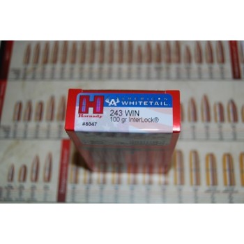 .243 Hornady American Whitetail 100gr SP - Box of 20 .243 Hornady American Whitetail 100gr SP - Box of 20